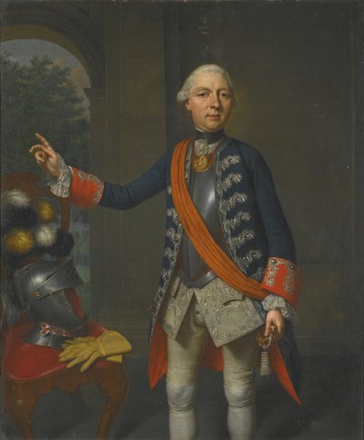 Portrait de Friedrich Wilhelm Ernst, comte de Schaumburg-Lippe, 1724-1777, 1763 - Mattheus Verheyden
