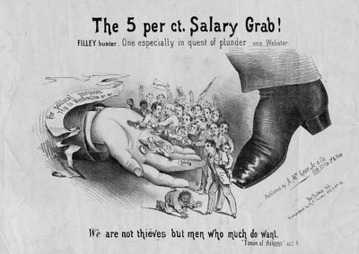 La saisie de salaire de 5 %, publiée par A. McLean Jr., St Louis, vers 1873 - Matthew Hastings