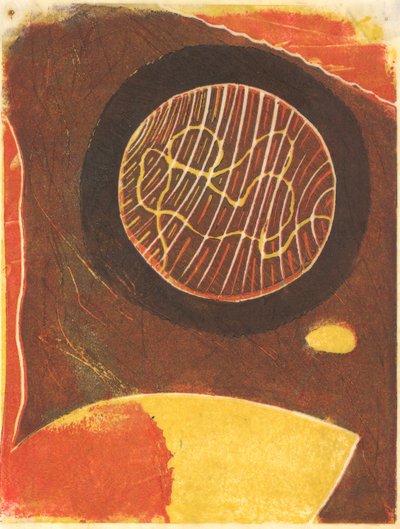 Armoureux, 2013 (linocut) - Matthew Hilton