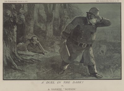 Un duel dans le noir ! ou, Une notion yankee - Matthew