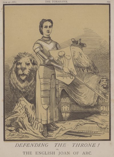 Défendre le trône ! ou, La Jeanne d