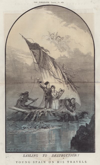 Naviguer vers la destruction ! ou, Jeune Espagne en voyage - Matthew