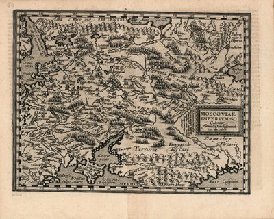 Moscoviae Imperium, 1600 - Matthias Quad