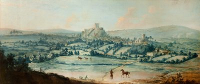 Vue lointaine de Clitheroe, c.1730 - Matthias Read