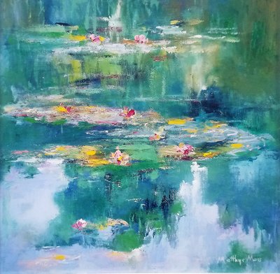 Le bassin aux nénuphars (impressionniste) - Matthys Moss