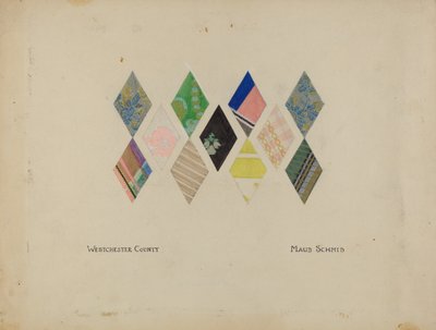 Motifs de courtepointe imprimés - Maud Schmid