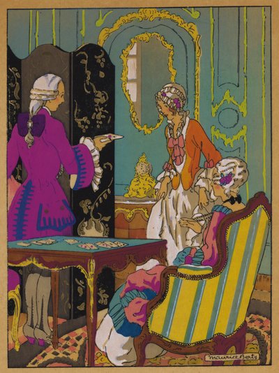 Illustration pour Histoire de Manon Lescaut - Maurice Berty