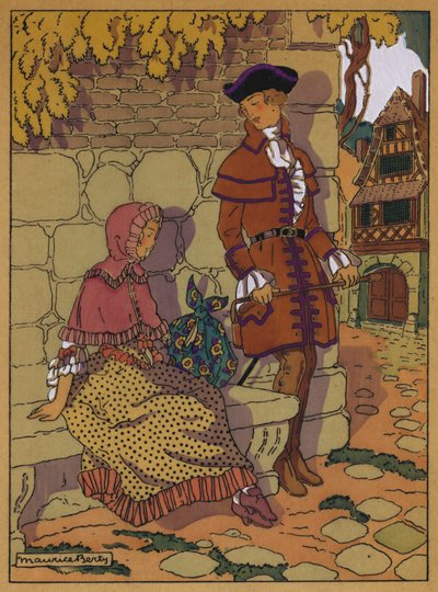 Illustration pour Histoire de Manon Lescaut - Maurice Berty