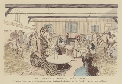 Illustration pour Paris Brillant (litho en couleur) - Maurice Charles Mathieu Bonvoisin