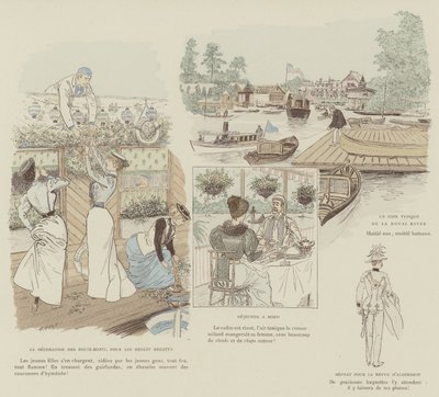 Illustration pour La Vie De Londres par Mars - Maurice Charles Mathieu Bonvoisin