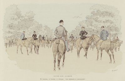 Illustration pour La Vie De Londres par Mars - Maurice Charles Mathieu Bonvoisin