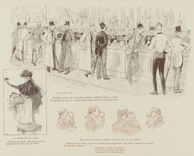 Illustration pour La Vie De Londres par Mars - Maurice Charles Mathieu Bonvoisin
