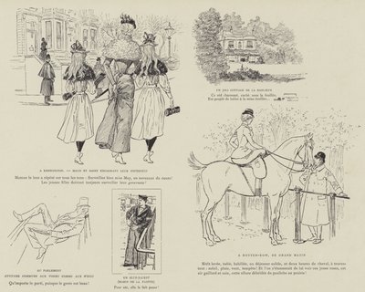 Illustration pour La Vie De Londres - Maurice Charles Mathieu Bonvoisin