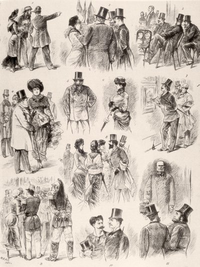 Ouverture du Salon de Paris, 1880 - Maurice Charles Mathieu Bonvoisin