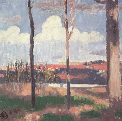 Aqueduc de Marly vu de Pecq - Maurice Denis