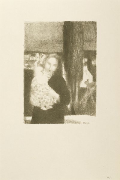 Maternité au cyprès - Maurice Denis