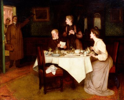 Famille au Thé - Maurice Grun