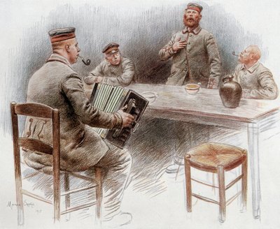 Prisonniers jouant de l