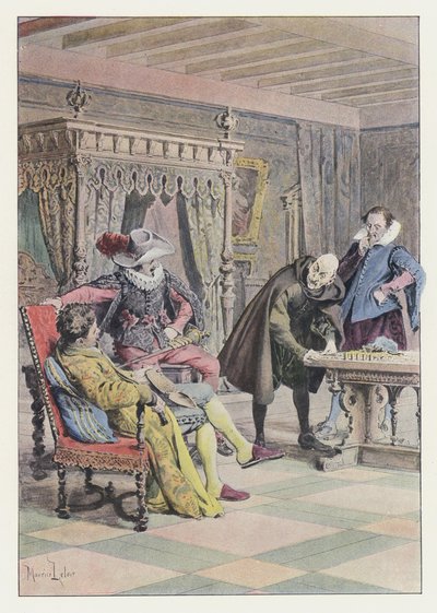 Illustration pour Gil Blas - Maurice Leloir