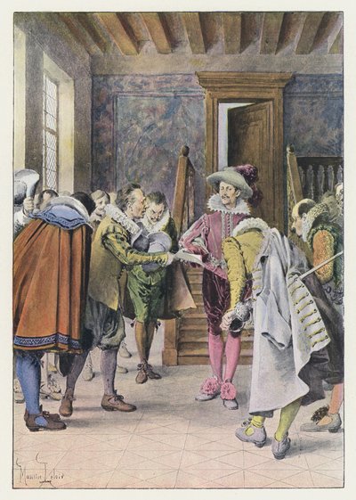 Illustration pour Gil Blas - Maurice Leloir