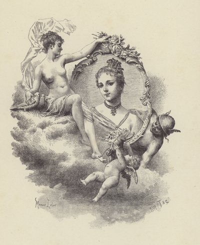 Illustration pour Manon Lescaut - Maurice Leloir