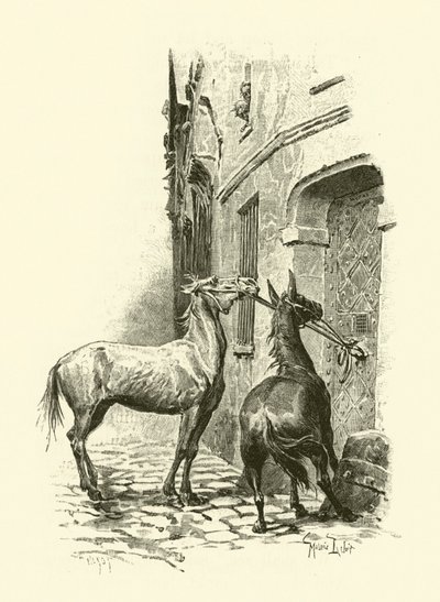 Illustration des Trois Mousquetaires - Maurice Leloir