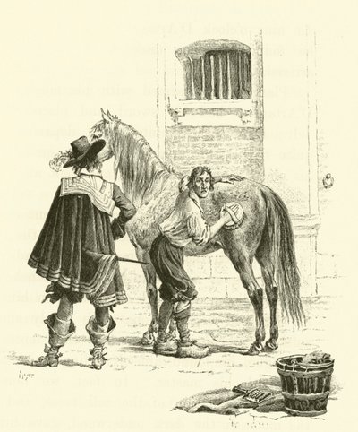 Illustration pour Les Trois Mousquetaires - Maurice Leloir