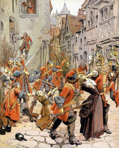 Les Dragonnades (1681-1685) : dispersion d