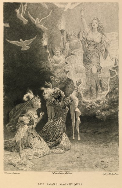 Les amants magnifiques de Molière - Maurice Leloir