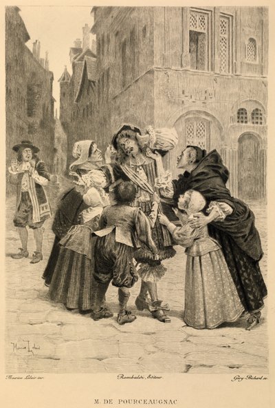 Monsieur de Pourceaugnac by Moliere - Maurice Leloir