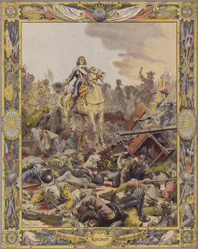 La bataille de Rocroy, le Duc d