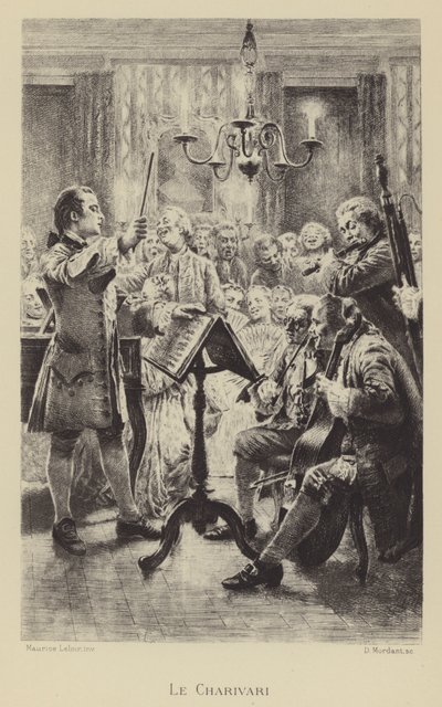 Le charivari - Maurice Leloir