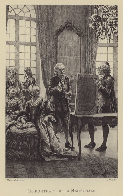 Le portrait de la Maréchale - Maurice Leloir