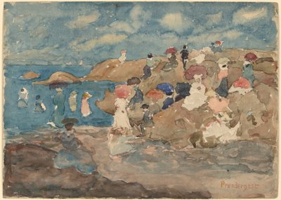 Revere Beach - Maurice Brazil Prendergast