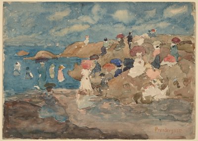 Revere Beach - Maurice Prendergast