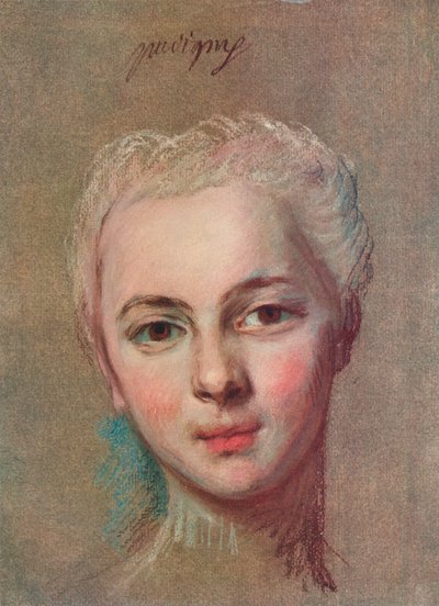 Mademoiselle Puvigny, vers 1749 - Maurice Quentin de La Tour