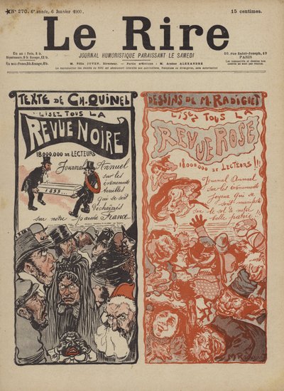 Illustration pour Le Rire - Maurice Radiguet