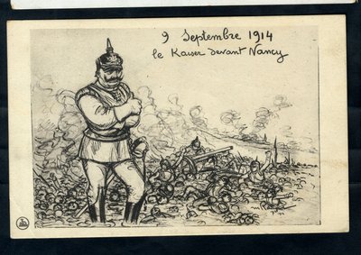 Carte postale, Satirique en N & B - Maurice Radiguet