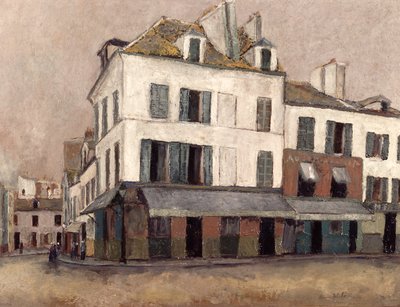 Place du Tertre a Montmartre - Maurice Utrillo