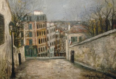 Rue du MontCenis (Calle del MontCenis - Maurice Utrillo