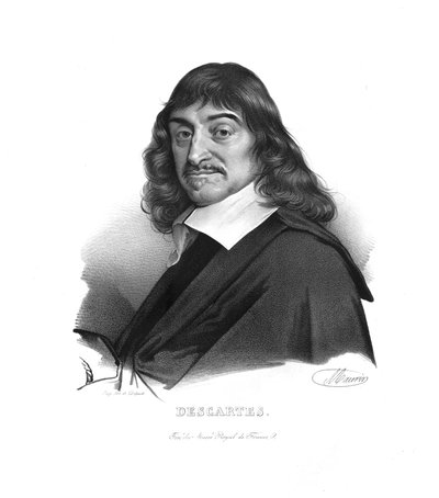 René Descartes, vers 1820 - Maurin