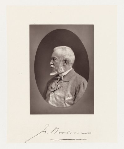 Portrait de Johannes Bosboom - Maurits Verveer (attributed to)