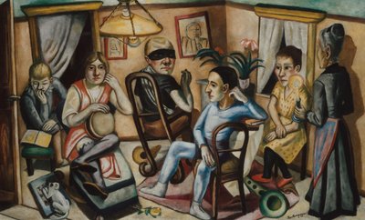 Avant le bal masqué, 1922 - Max Beckmann