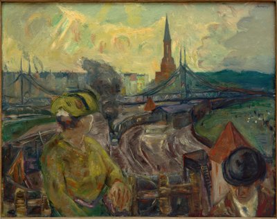 Vue sur la Gare Gesundbrunnen - Max Beckmann