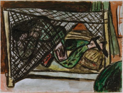 La moustiquaire - Max Beckmann