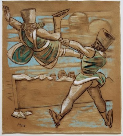Patineur artistique I - Max Beckmann