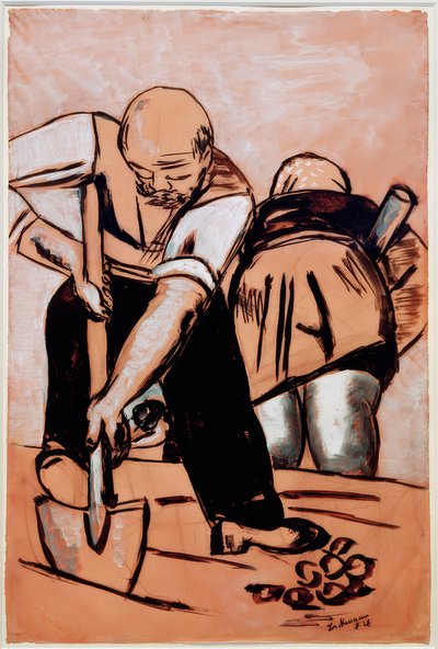 Travailleur agricole - Max Beckmann