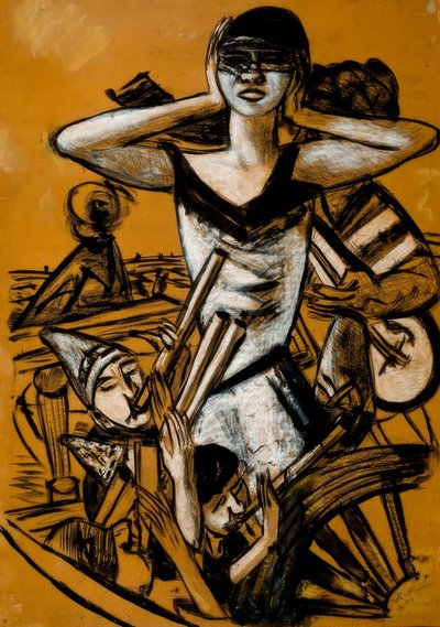 Carnaval à Naples - Max Beckmann
