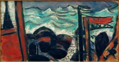 Petite Mer Orageuse - Max Beckmann