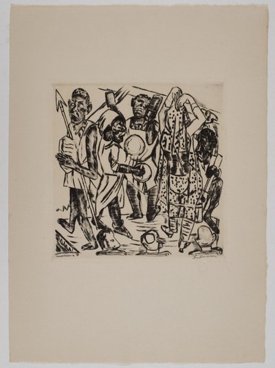 «Danse noire» - Max Beckmann